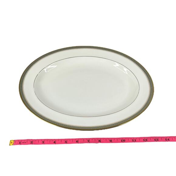 Royal Doulton OVAL SERVING PLATTER 13" Large Plate Clarendon Bone China H4993 - Picture 4 of 7